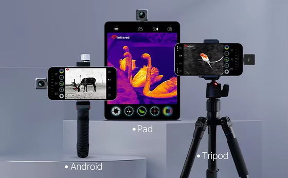 InfiRay T2 PRO Thermal Imager Outdoor Hunting Thermal Camera For IPhone & Android 1579m Night Vision Infrared Thermal Scope