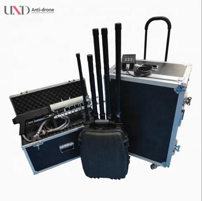 200W High Power Multi-Band Manpack VIP Protection Defence RF WiFi GPS Signal Countermeasure