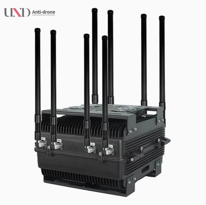 High Power 550W 38kg Stationary UAV Drone Interference  1.5g GPS WiFi 8 Band Inter - Fering Sup - Pression1000-2000m