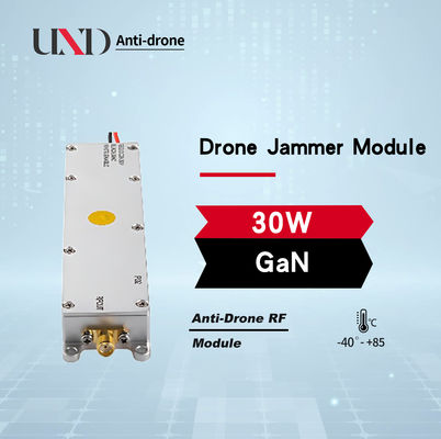 30W 700-1000MHz GaN Anti-Drone VCO Module Lora RF LDMOS UAV Suppression System Metal FPV Counter Device