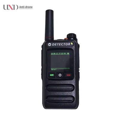 High Integration Handheld Drone Detector 1-2km Passive Detection Unmanned Aerial Vehicles 300MHz-6200MHz Security Protection