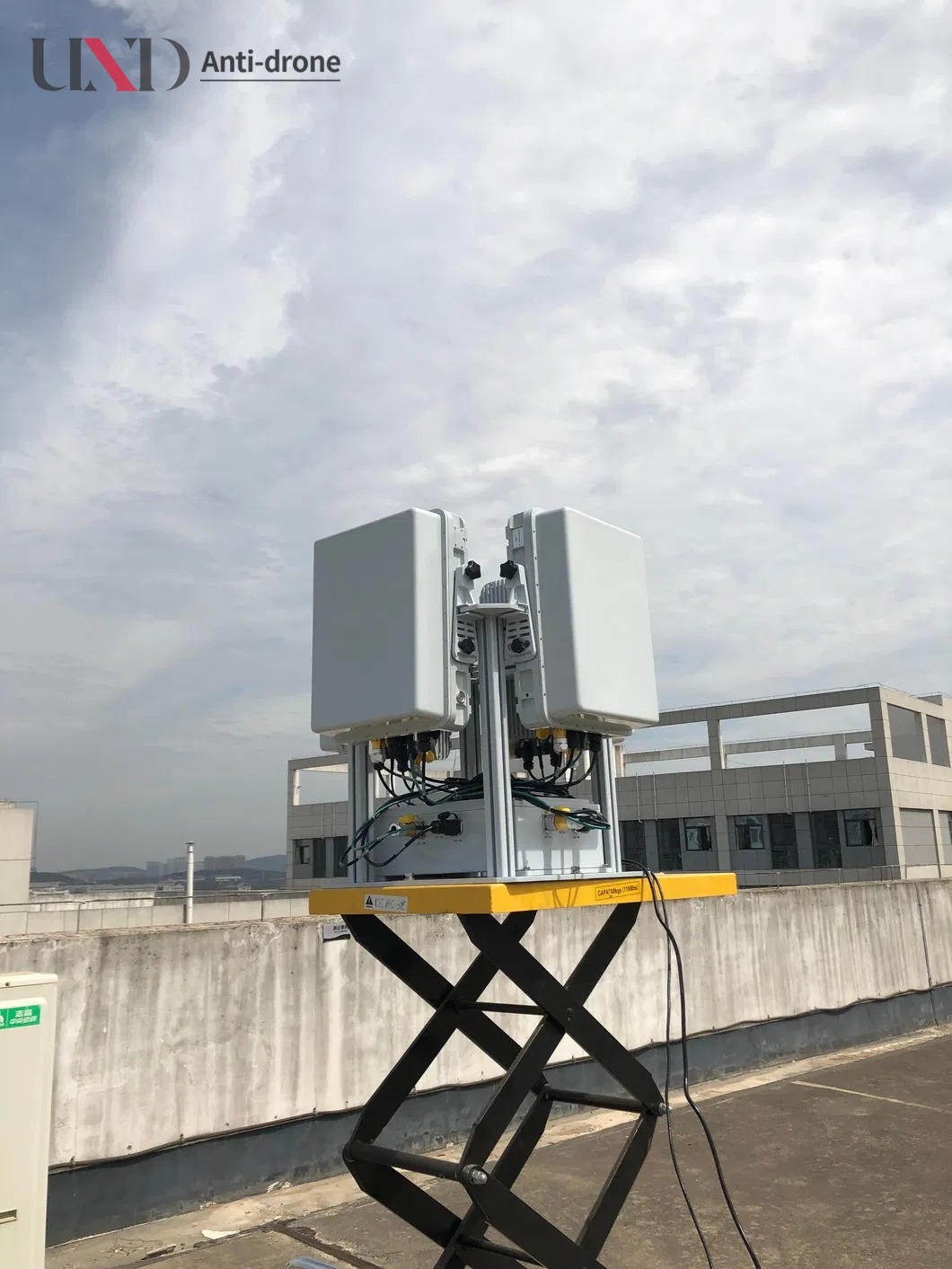 Active Drone Detector Radar - 1.2km UAV Detection for Security