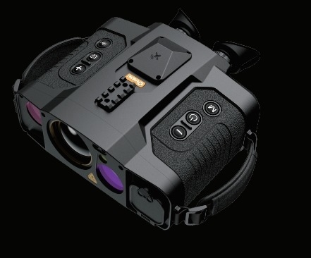 Ir5221 Long-Range Multifunction Thermal Binoculars CO2 Laser Rangefinder Digital Uncooled Thermal Imager Camera Night Vision