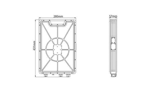 UND-GS Series Phased Array Radar with 3.2km Range and Active Phased Array Technology for Ground Security and UAV Detection