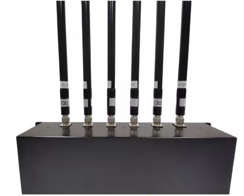 Adjustable 8 Band Jamming Signal Jammer with 30-100m Range for 2G 3G LTE 4G Mobile Phone Signal Scrambler