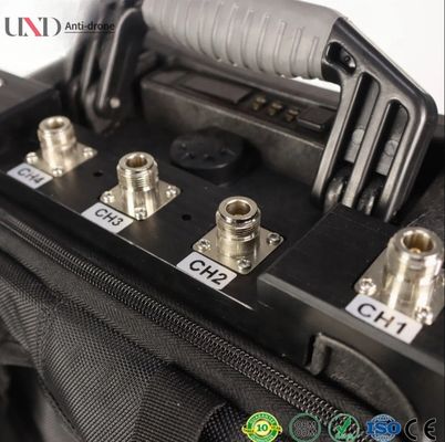 200W High Power Multi-Band Manpack VIP Protection Defence RF WiFi GPS Signal Countermeasure