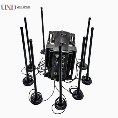 High Power 550W 38kg Stationary UAV Drone Interference  1.5g GPS WiFi 8 Band Inter - Fering Sup - Pression1000-2000m
