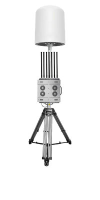 Automatic 100MHz-6000MHzCountermeasures  System Fixed Drone Signal Detection and Location Within 10 Km Security