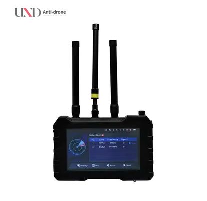 Portable FPV Screen Capture Device Handheld 2km Radio Frequency Scanner Anti-Drone Detection Security & Protection