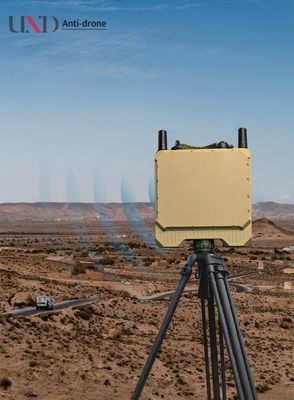 Portable Small Radar with Built-in Power Supply Portable Phased Array C-Band Digital Detection Radar System Easy Carried