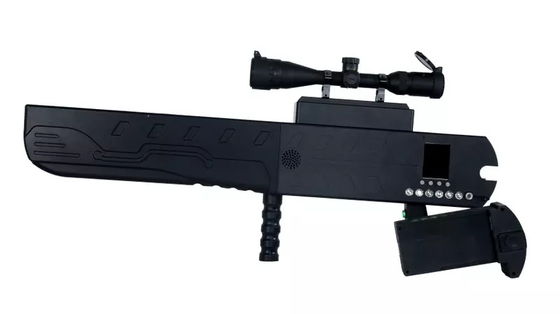 High Power 2KM Range 8 Band Drone Signal Jammer with 15dBi Gain Antenna Anti Drone Gun